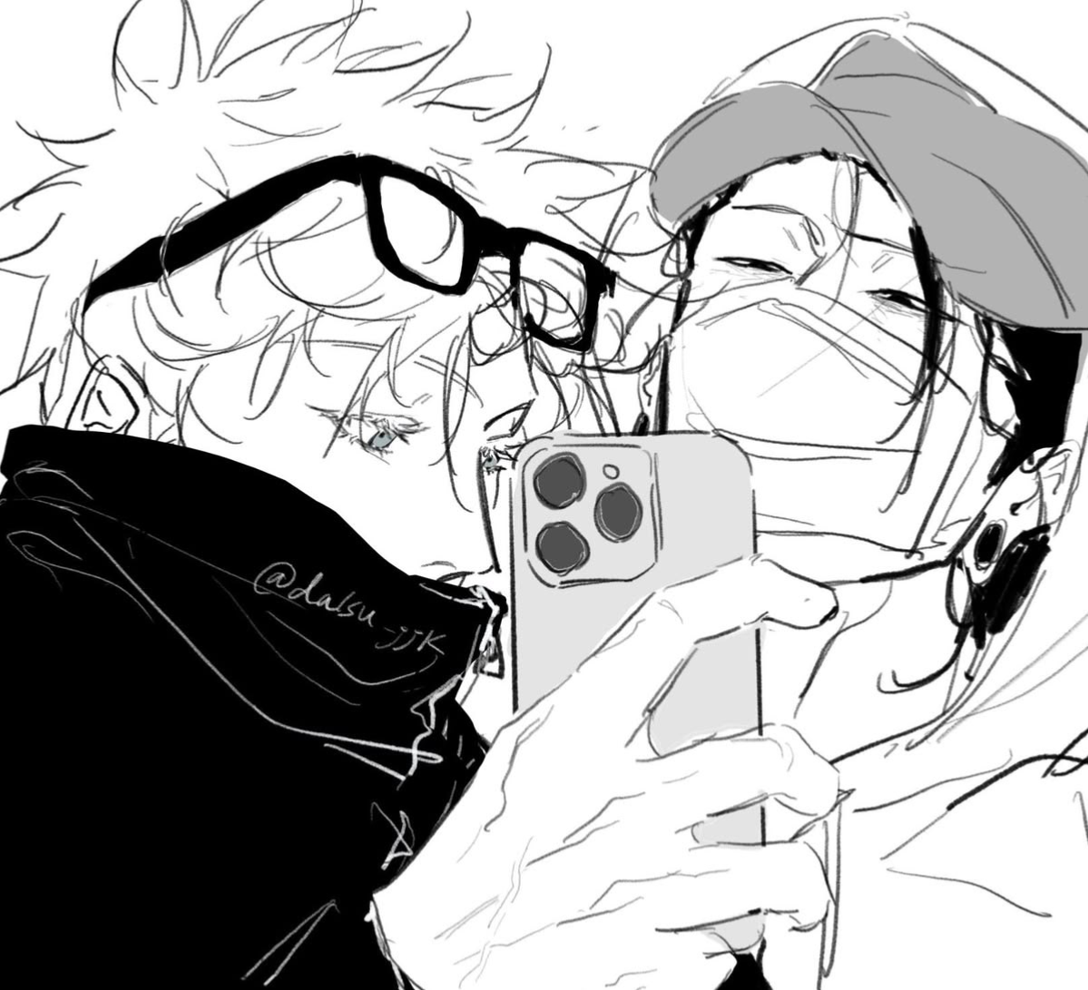 Suguru Geto and Satoru Gojo