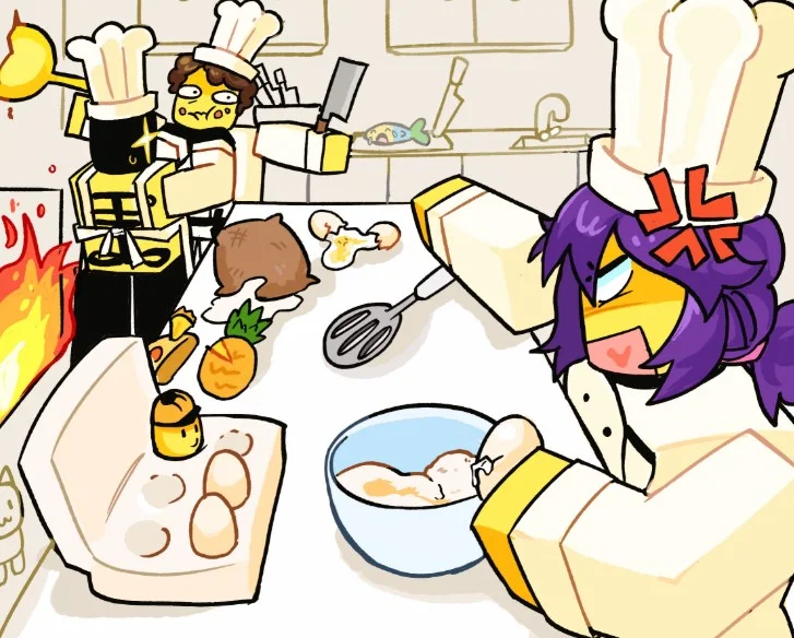 🍳═ Forsaken 🍗═ Chefletsky 🥖═ Brighteyes 🍅═ 1Eggs ═╗