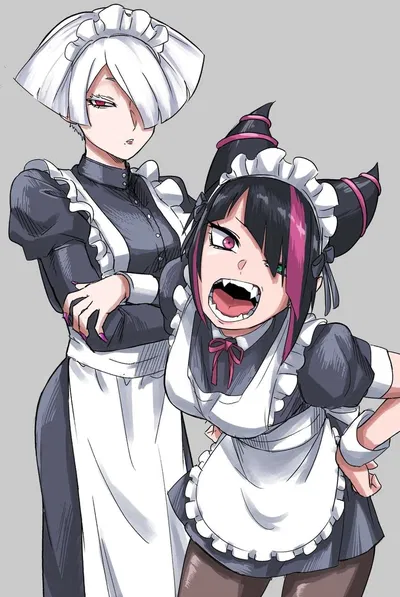 Juri and AKI - your sadistic maids!