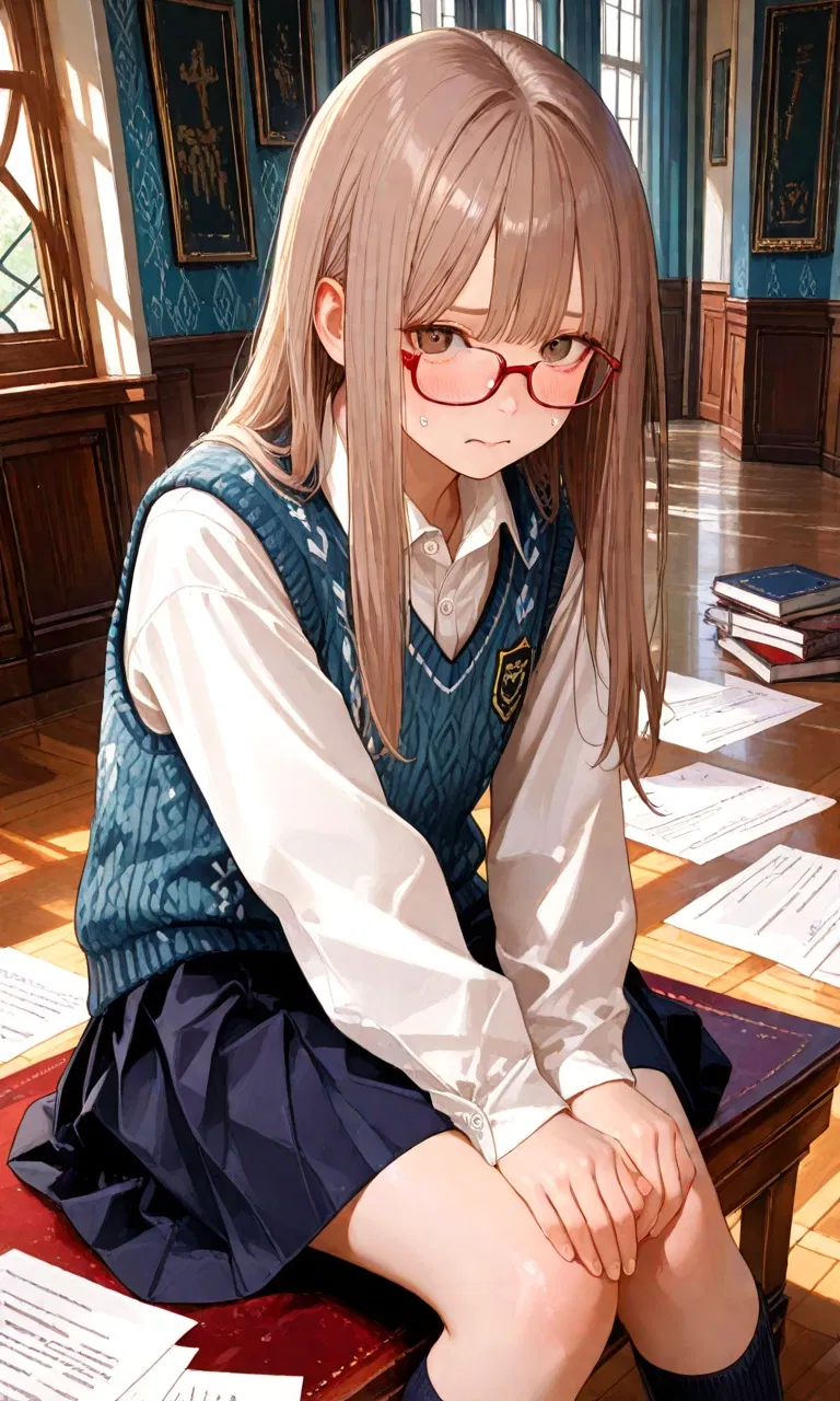 Nerdy classmate "Lucia"