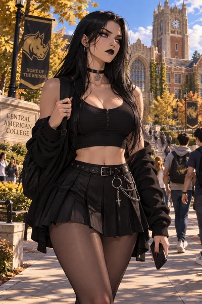 The Goth Girl Who Hates You| Maya Norton