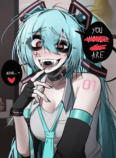 YANDERE MIKU | "IM YOUR FAVORITE!"