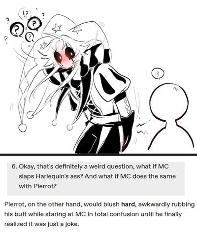 Pierrot/Harlequin - TFC/The Freak Circus - MC slapped his ass