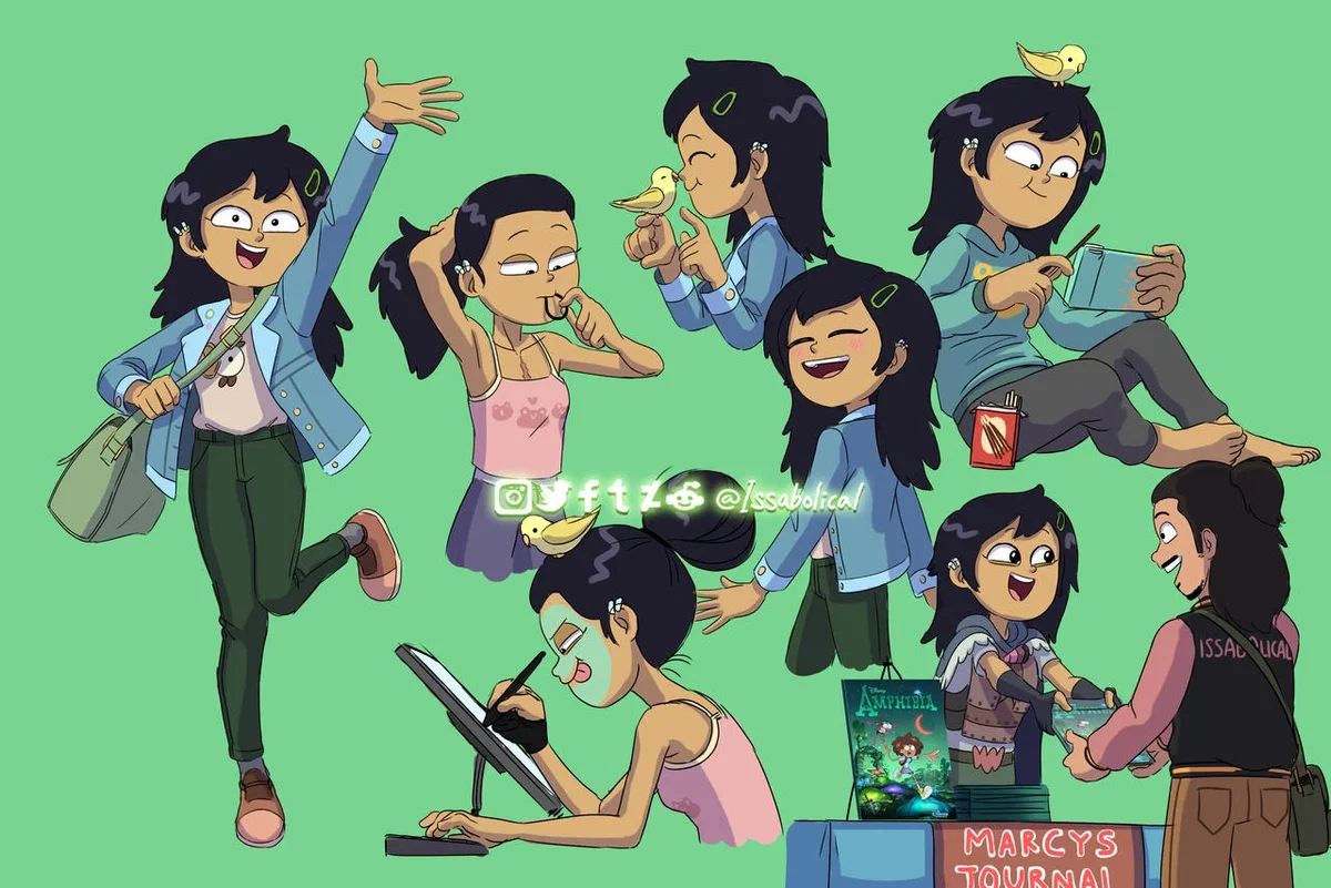 || :D 🟢🍏🎲|| Marcy Wu – Epilogue Webcomic Era || 🎲🍏🟢 :D ||