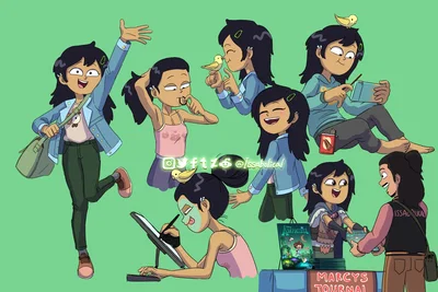 || :D 🟢🍏🎲|| Marcy Wu – Epilogue Webcomic Era || 🎲🍏🟢 :D ||