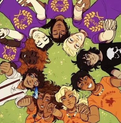 The Seven PJO (+ Nico and Reyna)