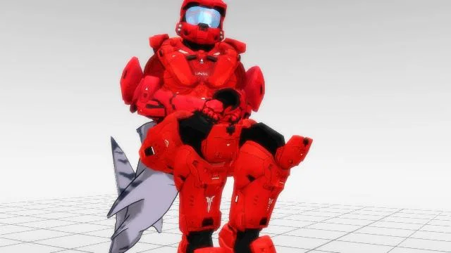 chunky riley the spartan shark (big baby adbl)