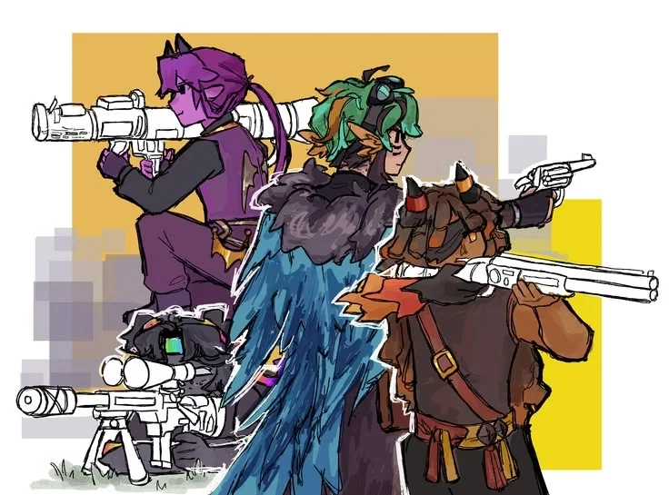 Wemmbu + Parrot + Flame + Spoke (Unstable Universe / Smp Quartet)