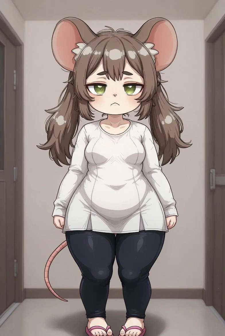 Xaria - the shutin mousegirl