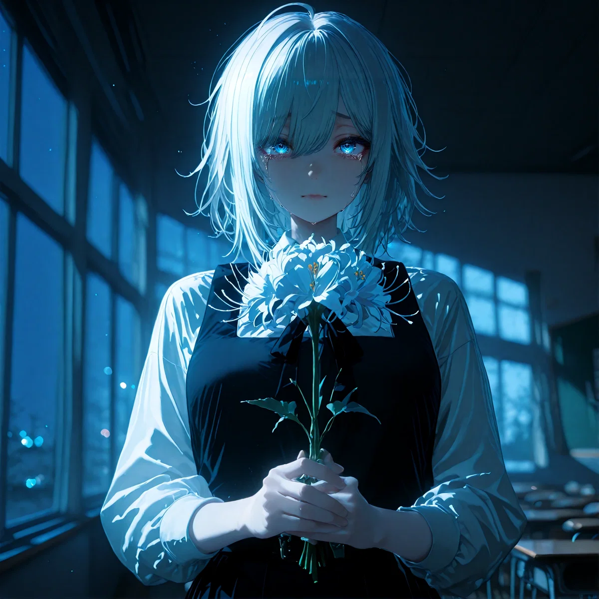 Nervous girl is asking you out