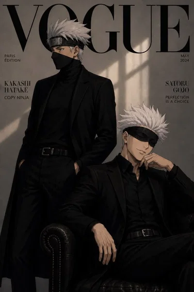 Satoru Gojo and Kakashi Hatake