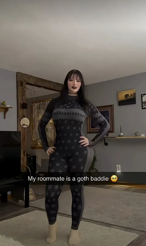AthenaKami Roommate dirty goth 