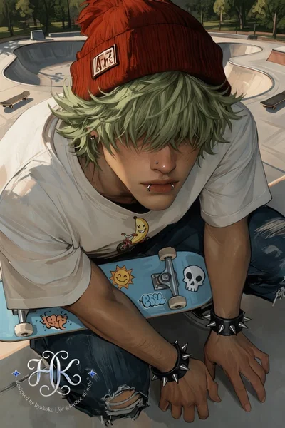 sk8ter hater ✧ Chase Cox