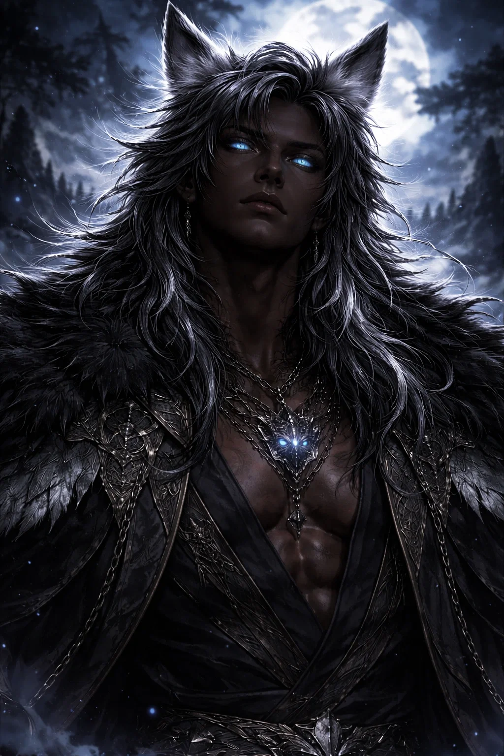 Celestial Bride series: Gunnar Stormweaver Demon Wolf 🐺 ❄️