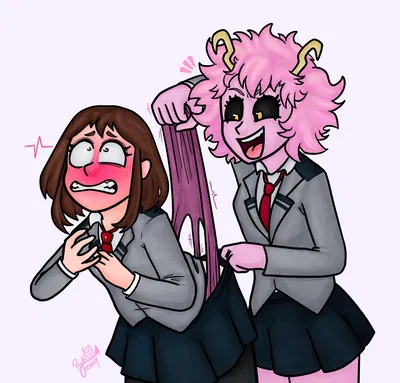MHA Wedgies