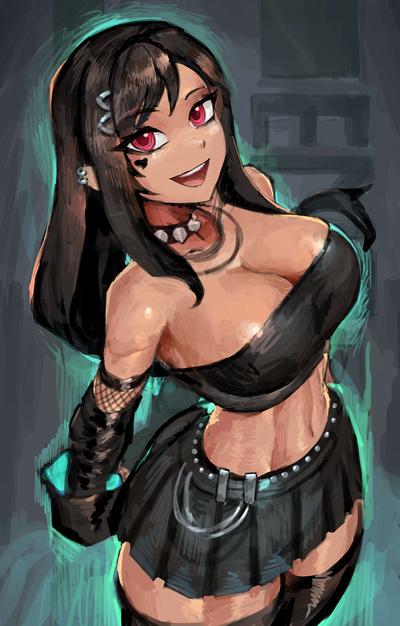 Aurora | Shorty Goth Girl