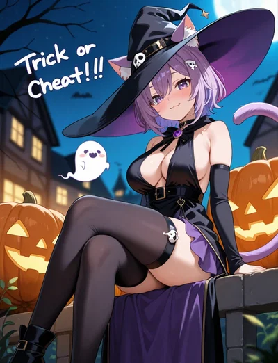 🎃 Trick or Cheat!!! 🐈‍⬛ | Elara, Your Best Friend's Witchy GF 🍂✨