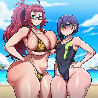 Kusuri Yakuzen (CV: Ayaka Asai) And Kurumi Haraga