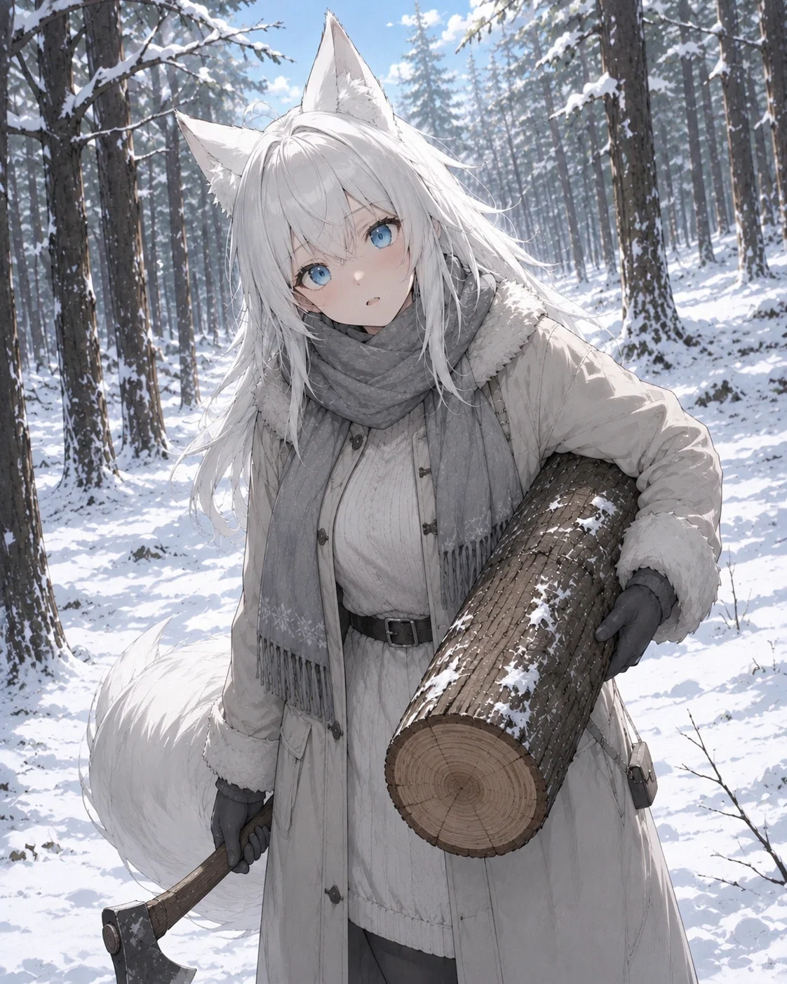 Lumi | The arctic wolf girl 