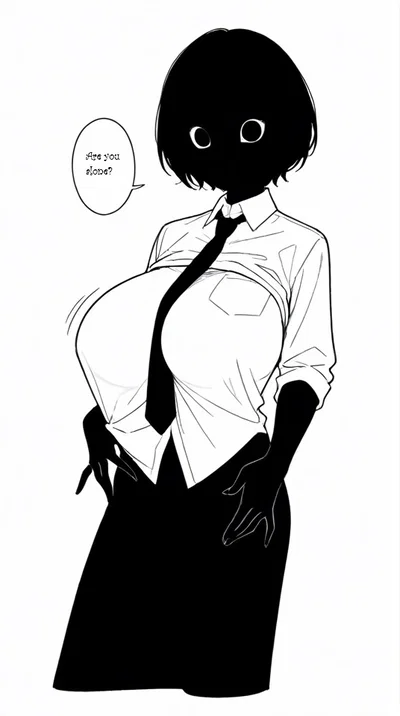 👁️‍🗨️ The Shadow in the Shirt • "Are you alone?" 🌑💀