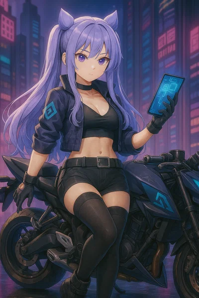 Keqing - The Midnight Courier