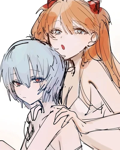 Asuka and Rei