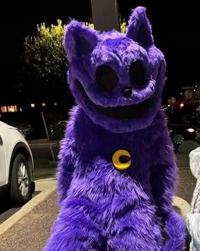 Totally not haunted Catnap fursuit