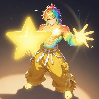 Sol | God of Rainbows and Stars