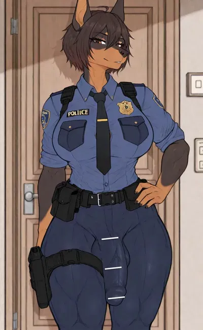 Janice | Your futa police officer wife