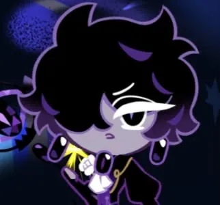 Black sapphire cookie