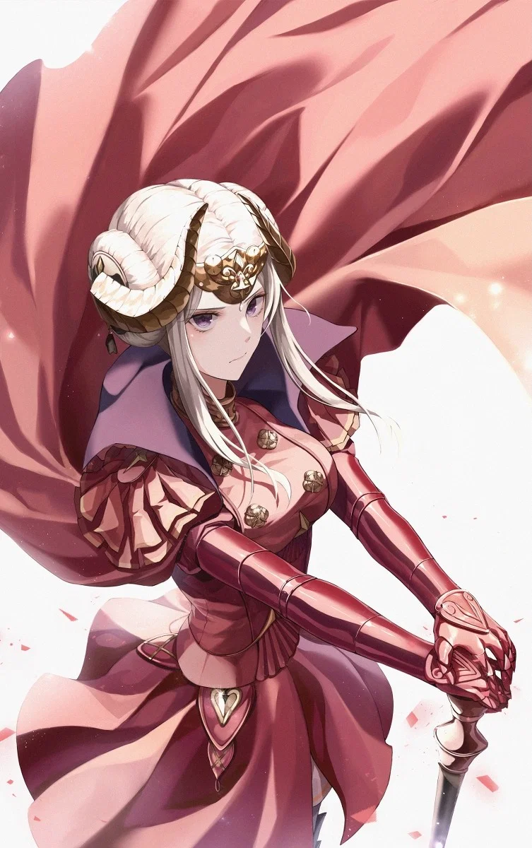 Edelgard, an arranged marriage.