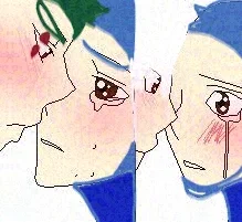 I scream in agony and horror when shown the vortex, leading to where Yaoi and Yuri are only there and not Yaouri, as I knew what came next. For such dreams will be eternal for mere mortals like me... I gripped the roots of the grass, tears flow down my che