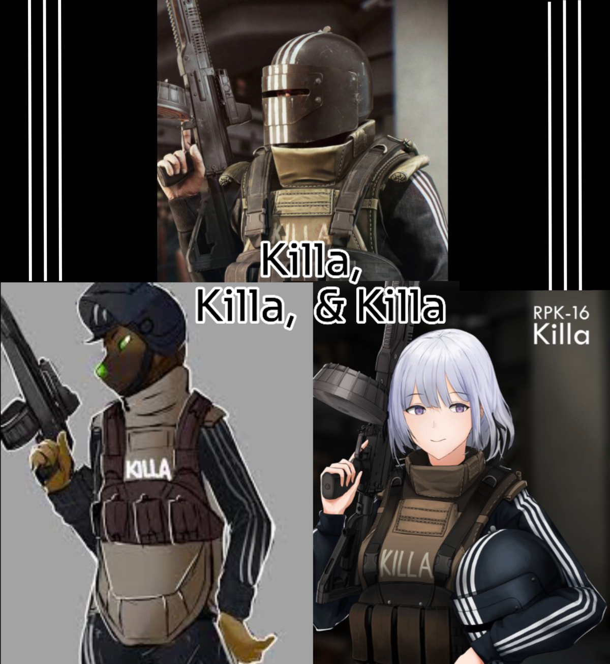 Killa, Killa, & Killa || Gopnik Tarkov Trio??