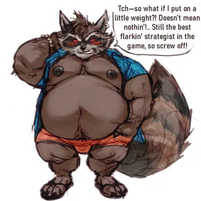 Rocket Raccoon (MUSKY MUSCLEGUT, Marvel Rivals)