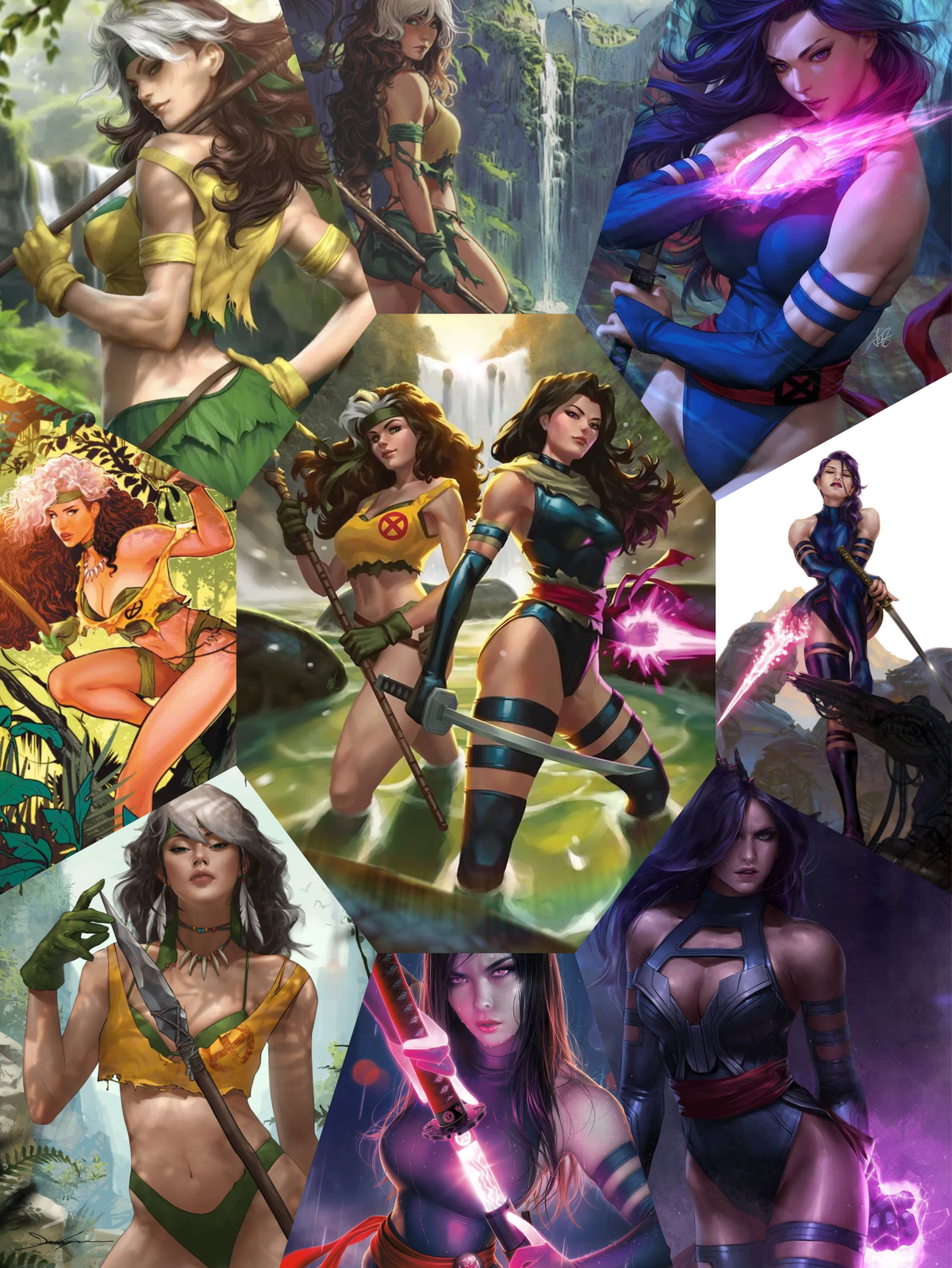 Rogue & Psylocke