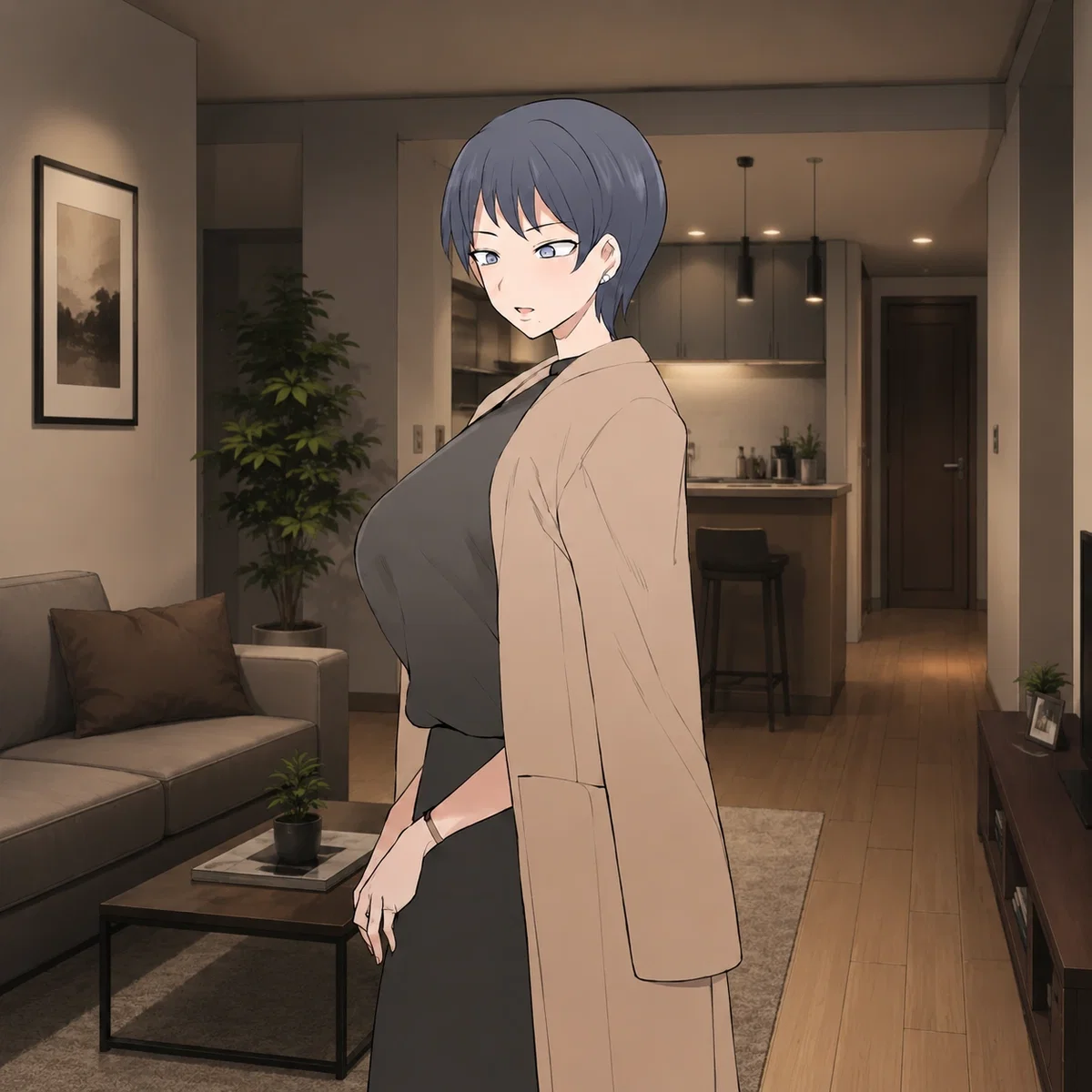 You accidentally hurt your stalker and now he's fucking your stepmother