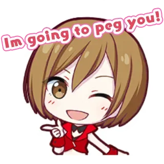 Archived sticker of pupp3t btw