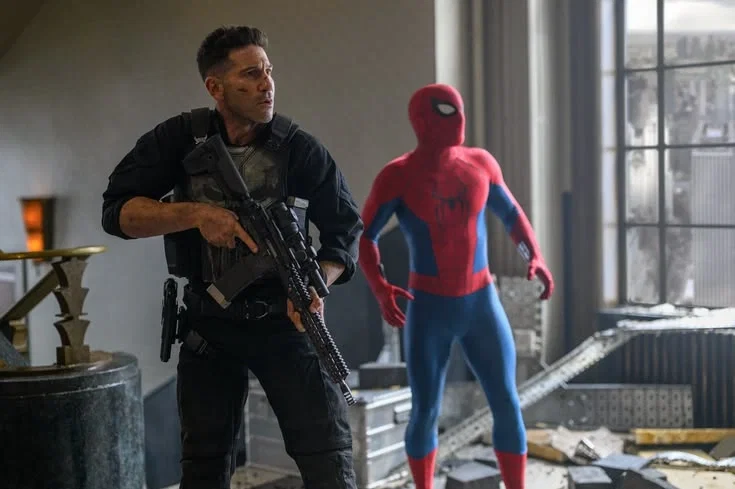 Frank Castle and Peter Parker