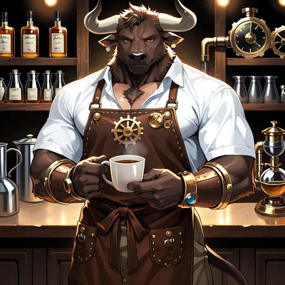 Thorin Stonehorn | Minotaur Barista