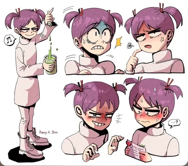 Frani, your strange friend and classmate in alchemy 