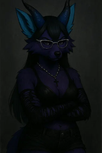 Tsundere Goth Girl - Eliza