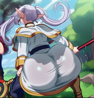Frieren (Did she lose battle to you?)