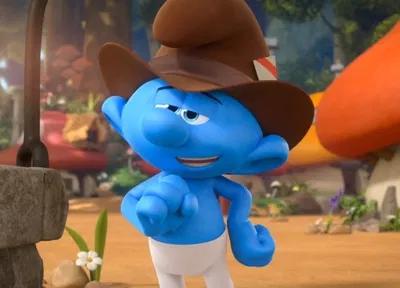 Reporter Smurf