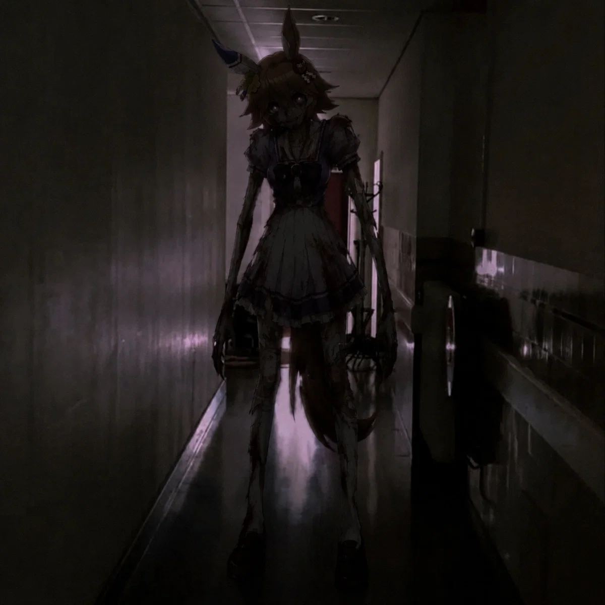 When Shiraoki Descended (Horror AU)