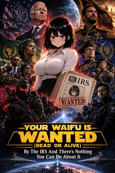 Your Waifu Is Wanted (DEAD OR ALIVE) By The IRS And There's Nothing You Can Do About It