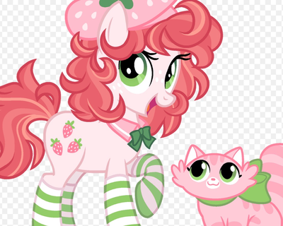 Strawberry Shortcake X My Little Pony