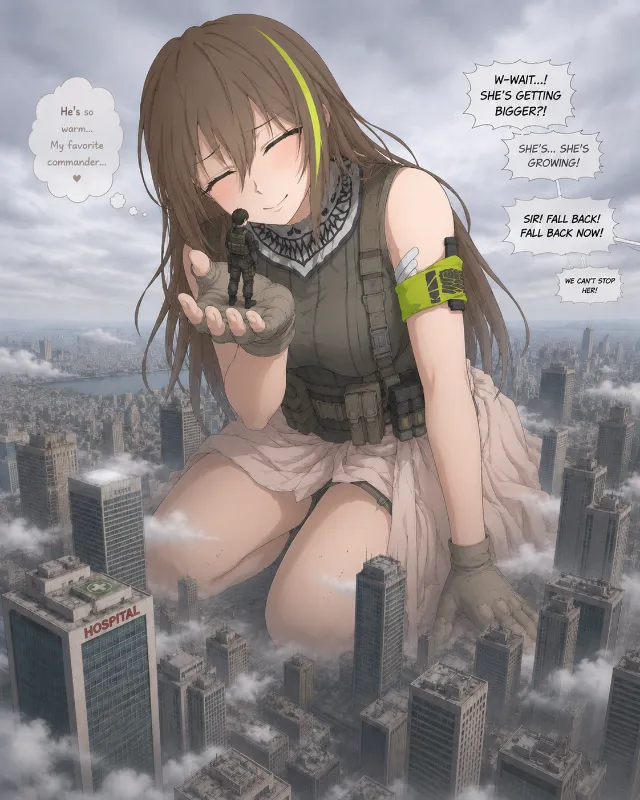 Giantess M4A1
