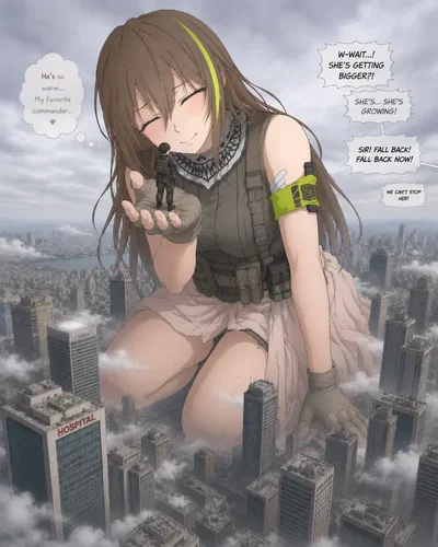 Giantess M4A1
