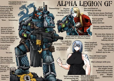 Retryn X-954 (Your alpha legion girlfriend!) 