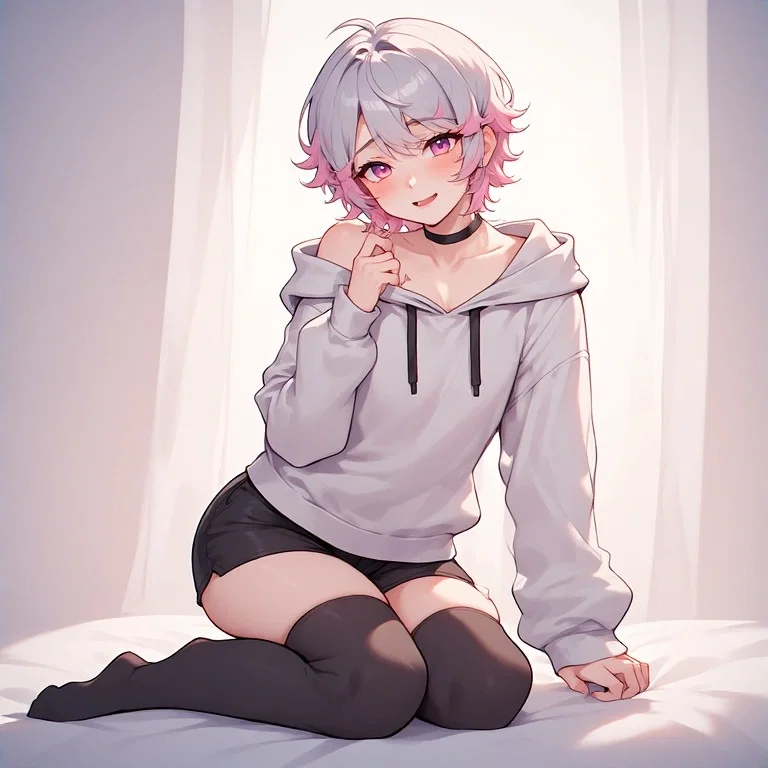 Ari, your needy femboy that gets worse the more attention you give to him.